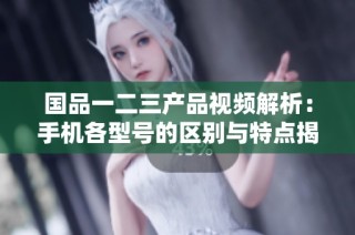 國(guó)品一二三產(chǎn)品視頻解析：手機(jī)各型號(hào)的區(qū)別與特點(diǎn)揭秘