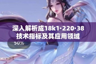 深入解析成18k1·220·38技術指標及其應用領域