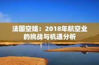 法國空姐：2018年航空業(yè)的挑戰(zhàn)與機遇分析