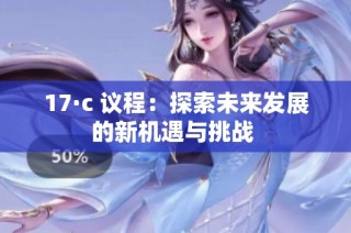 17·c 議程：探索未來發(fā)展的新機遇與挑戰(zhàn) 