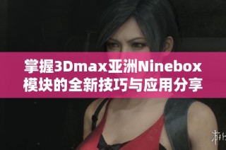 掌握3Dmax亞洲Ninebox模塊的全新技巧與應(yīng)用分享