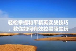 輕松掌握和平精英實(shí)戰(zhàn)技巧，教你如何有效拉黑陌生玩家提升游戲體驗(yàn)