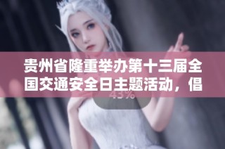 貴州省隆重舉辦第十三屆全國(guó)交通安全日主題活動(dòng)，倡導(dǎo)全民關(guān)注交通安全意識(shí)