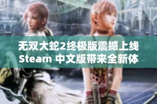 無雙大蛇2終極版震撼上線Steam 中文版帶來全新體驗！