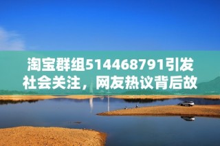 淘寶群組514468791引發(fā)社會關(guān)注，網(wǎng)友熱議背后故事與影響