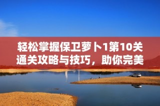 輕松掌握保衛(wèi)蘿卜1第10關(guān)通關(guān)攻略與技巧，助你完美過關(guān)不再困難