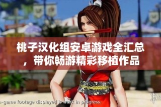 桃子漢化組安卓游戲全匯總，帶你暢游精彩移植作品