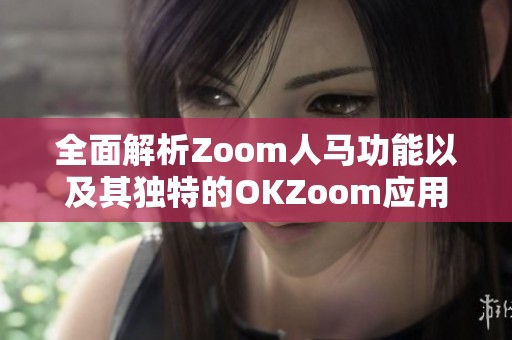 全面解析Zoom人馬功能以及其獨(dú)特的OKZoom應(yīng)用優(yōu)勢(shì)
