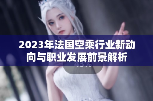 2023年法國空乘行業(yè)新動向與職業(yè)發(fā)展前景解析
