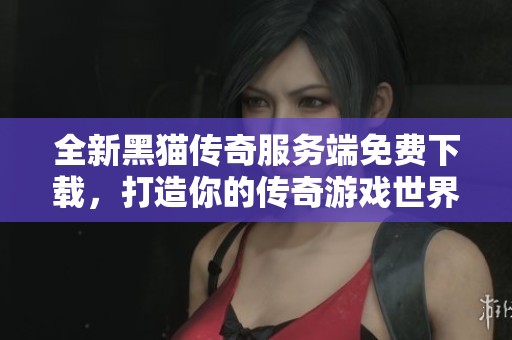 全新黑貓傳奇服務端免費下載，打造你的傳奇游戲世界
