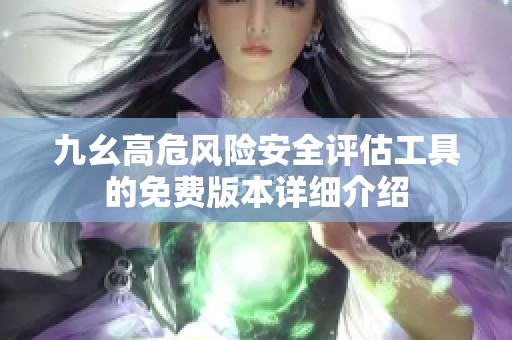 九幺高危風(fēng)險安全評估工具的免費版本詳細(xì)介紹