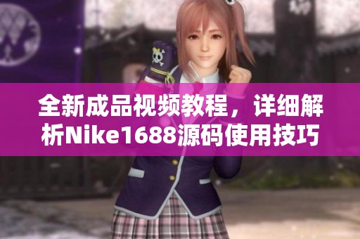 全新成品視頻教程，詳細(xì)解析Nike1688源碼使用技巧