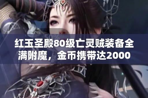 紅玉圣殿80級亡靈賊裝備全滿附魔，金幣攜帶達2000