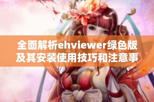 全面解析ehviewer綠色版及其安裝使用技巧和注意事項(xiàng)