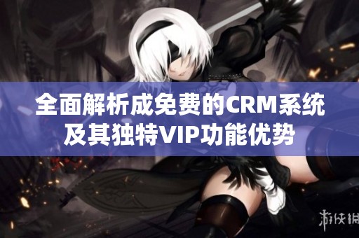 全面解析成免費的CRM系統(tǒng)及其獨特VIP功能優(yōu)勢