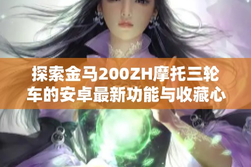 探索金馬200ZH摩托三輪車的安卓最新功能與收藏心得