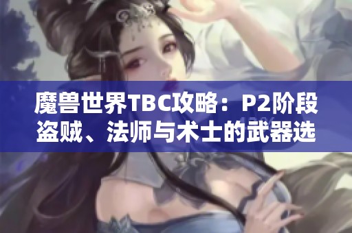 魔獸世界TBC攻略：P2階段盜賊、法師與術(shù)士的武器選擇指南