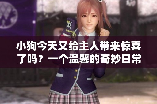 小狗今天又給主人帶來驚喜了嗎？一個溫馨的奇妙日常故事