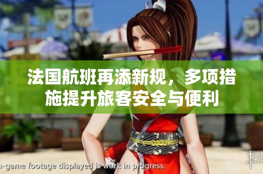 法國(guó)航班再添新規(guī)，多項(xiàng)措施提升旅客安全與便利