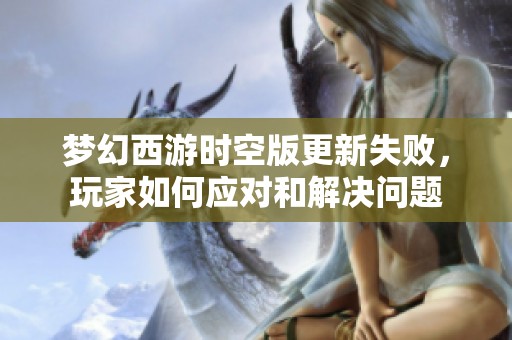 夢幻西游時空版更新失敗，玩家如何應(yīng)對和解決問題