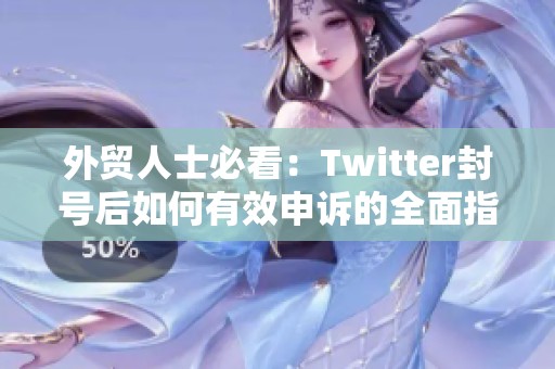 外貿(mào)人士必看：Twitter封號(hào)后如何有效申訴的全面指南與技巧分享