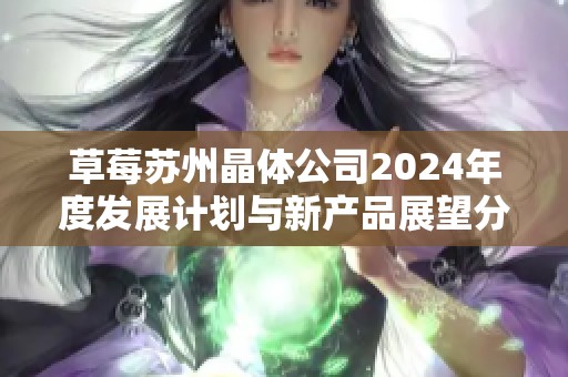 草莓蘇州晶體公司2024年度發(fā)展計(jì)劃與新產(chǎn)品展望分析