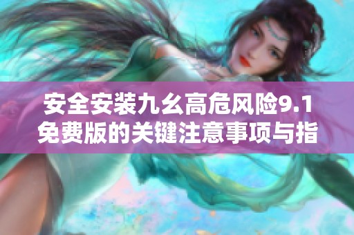 安全安裝九幺高危風(fēng)險9.1免費版的關(guān)鍵注意事項與指南