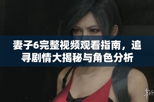 妻子6完整視頻觀看指南，追尋劇情大揭秘與角色分析